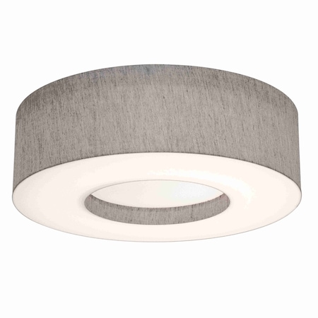 Afx Montclair 15'' Flush Mount - Grey Shade MCF1524MB-GY
